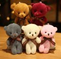 12 Adet oyuncak ayılar dolması peluş oyuncak Mini ayı bebek oyuncak anahtarlık 12cm