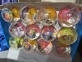 Paket 15li Yanıp Sönen Işıklı ipli Top Kauçuk Zıplayan Top Anti Stress Hediye Eğlenceli Fidget Oyuncaklar