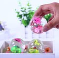 Paket 15li Yanıp Sönen Işıklı ipli Top Kauçuk Zıplayan Top Anti Stress Hediye Eğlenceli Fidget Oyuncaklar
