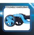 Cool Wheels Scooter Tulpar 4+ Yaş Led Işıklı Katlanabilir Mavi Renk 3 Teker