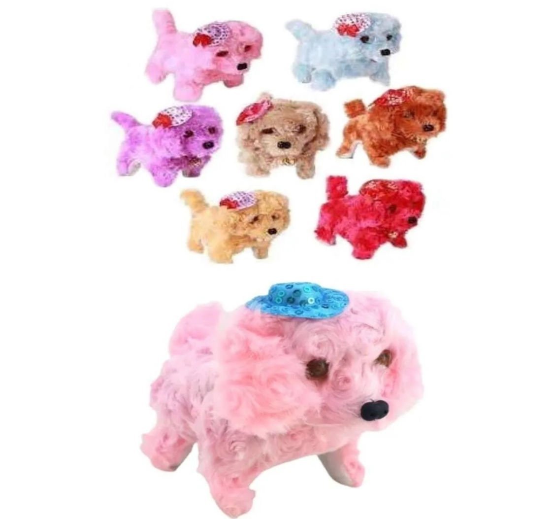 Toptan Hareket Eden Havlayan Sesli Pilli Pelüş Oyuncak Köpek Koli içi 140 adet