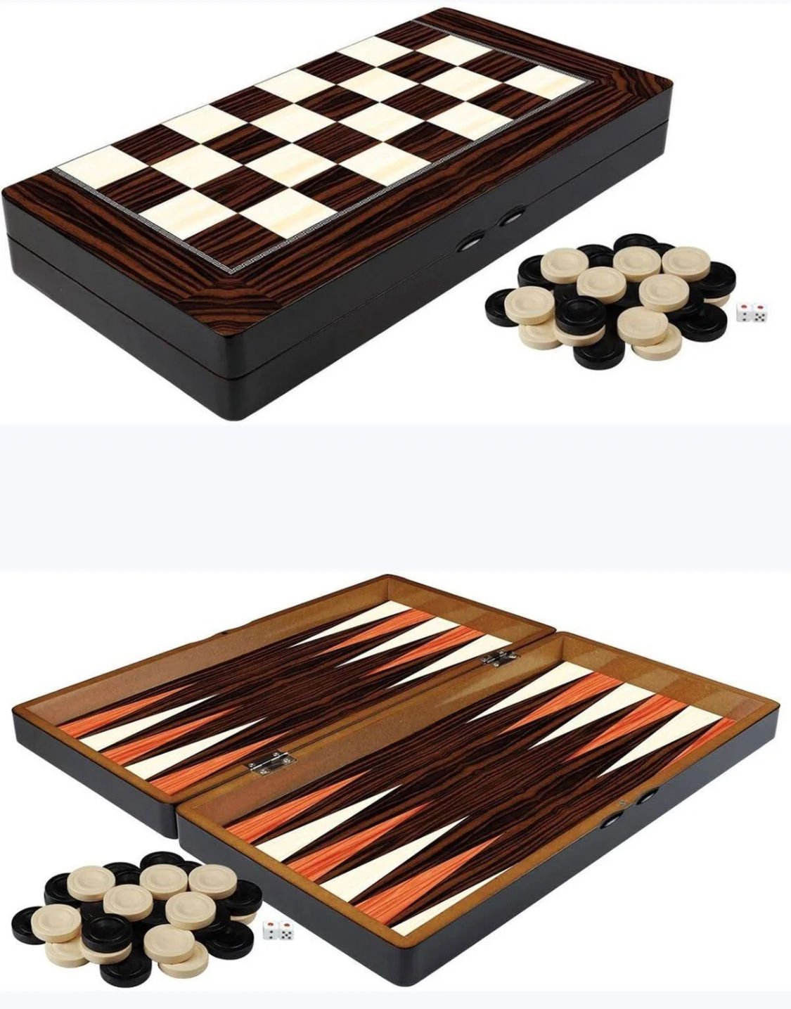 Toptan Cafe Tavla Ahşap Büyük Boy Tavla