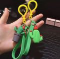 12 adet mini saksı anahtarlık kaktüs anahtarlık