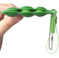 12 adet Fıstık  bezelye Squishy sıkmalı oyuncaklar Antistres fasulye anahtarlık