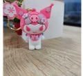 12 adet kuromi anahtarlık benim melodi anahtarlık Kuromi  Charm araba anahtarlık