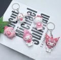 12 adet kuromi anahtarlık benim melodi anahtarlık Kuromi  Charm araba anahtarlık
