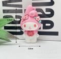 12 adet kuromi anahtarlık benim melodi anahtarlık Kuromi  Charm araba anahtarlık