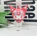 12 adet kuromi anahtarlık benim melodi anahtarlık Kuromi  Charm araba anahtarlık
