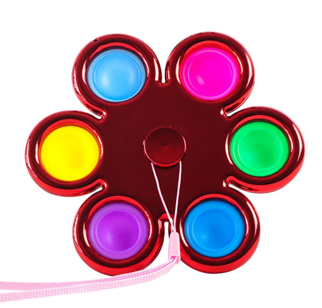 Toptan karışık Renk Pop It Elektroliz Parmak Stres Çarkı