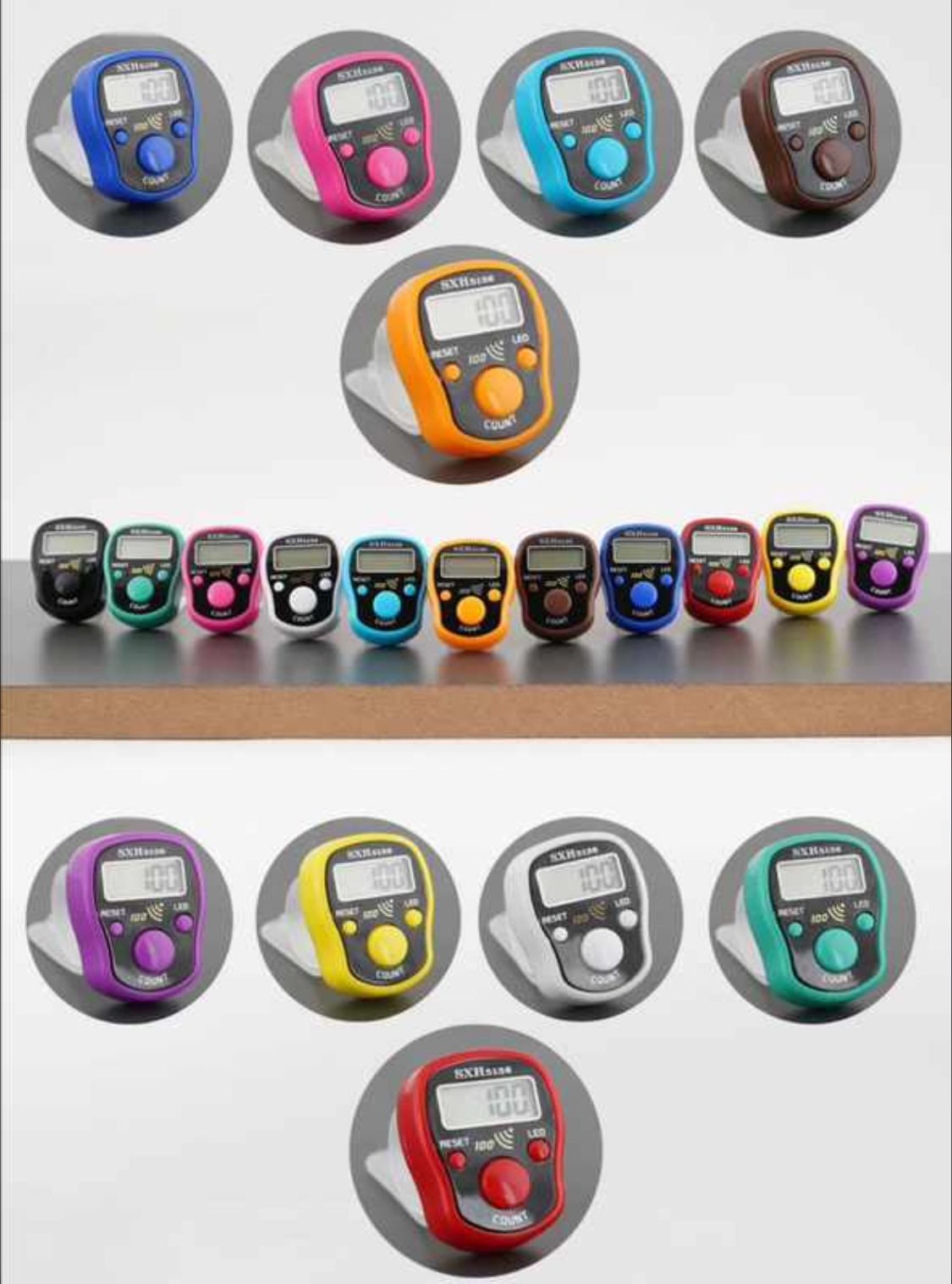 Toptan Zikirmatik Sayaç yüzük Tesbih Çekme Salavat Ve Zikir Sayacı