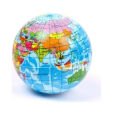 Toptan 6 Adet Dünyalı Stres Topu maxi Boy 12CM