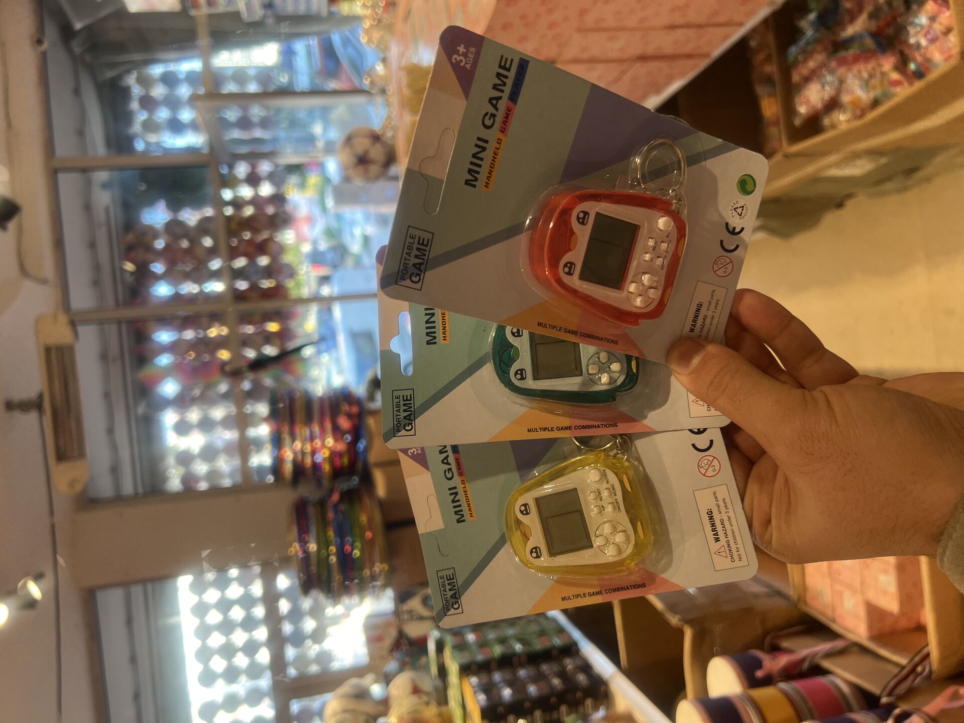 Mini Tetris Anahtarlık Ateri