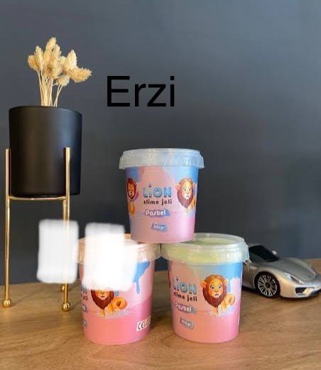 12 Adet Lion Pastel Slime 200Gram