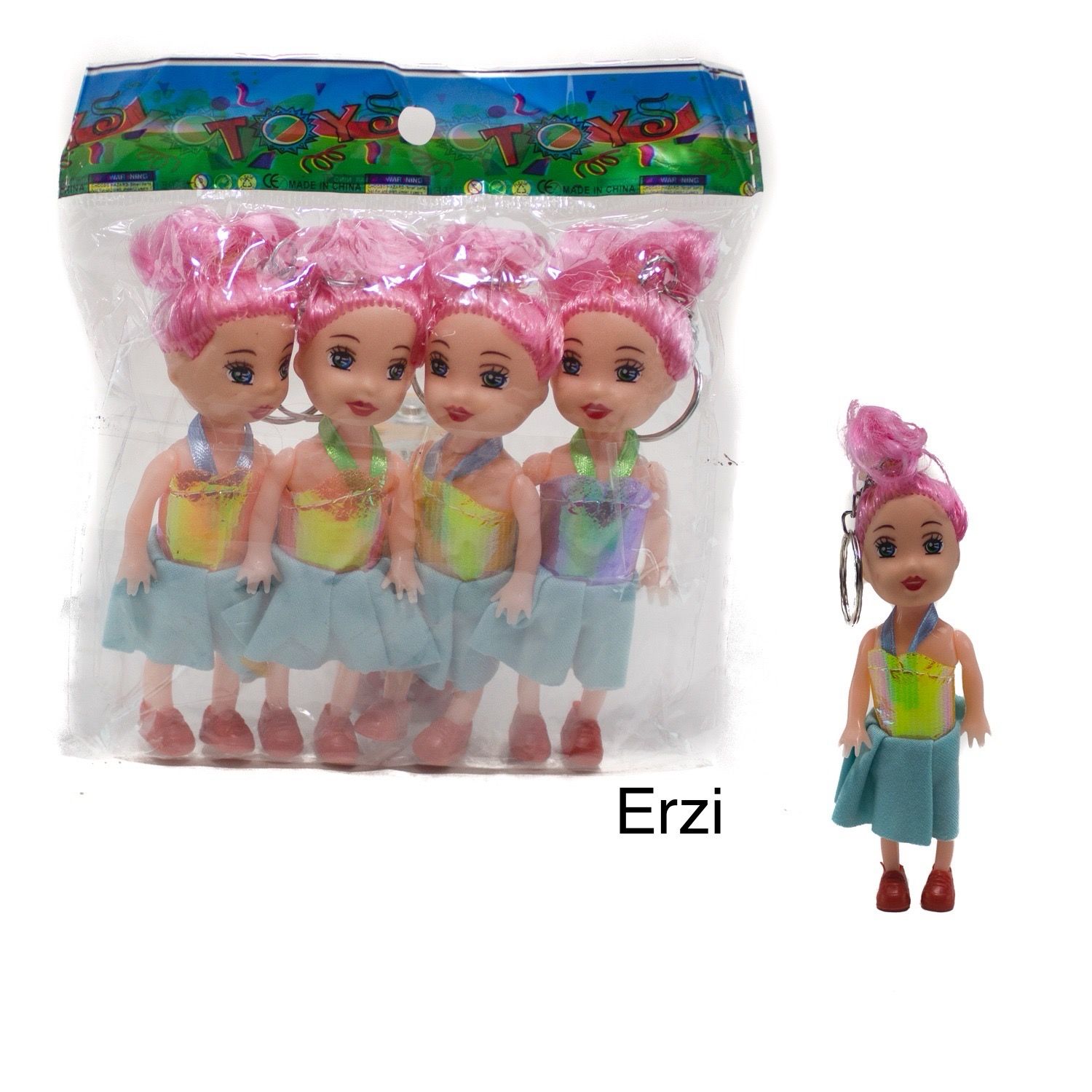 Toptan 4lü Bebek Anahtarlık