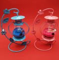 Dekoratif Metal Hediyelik Mumluk 23cm