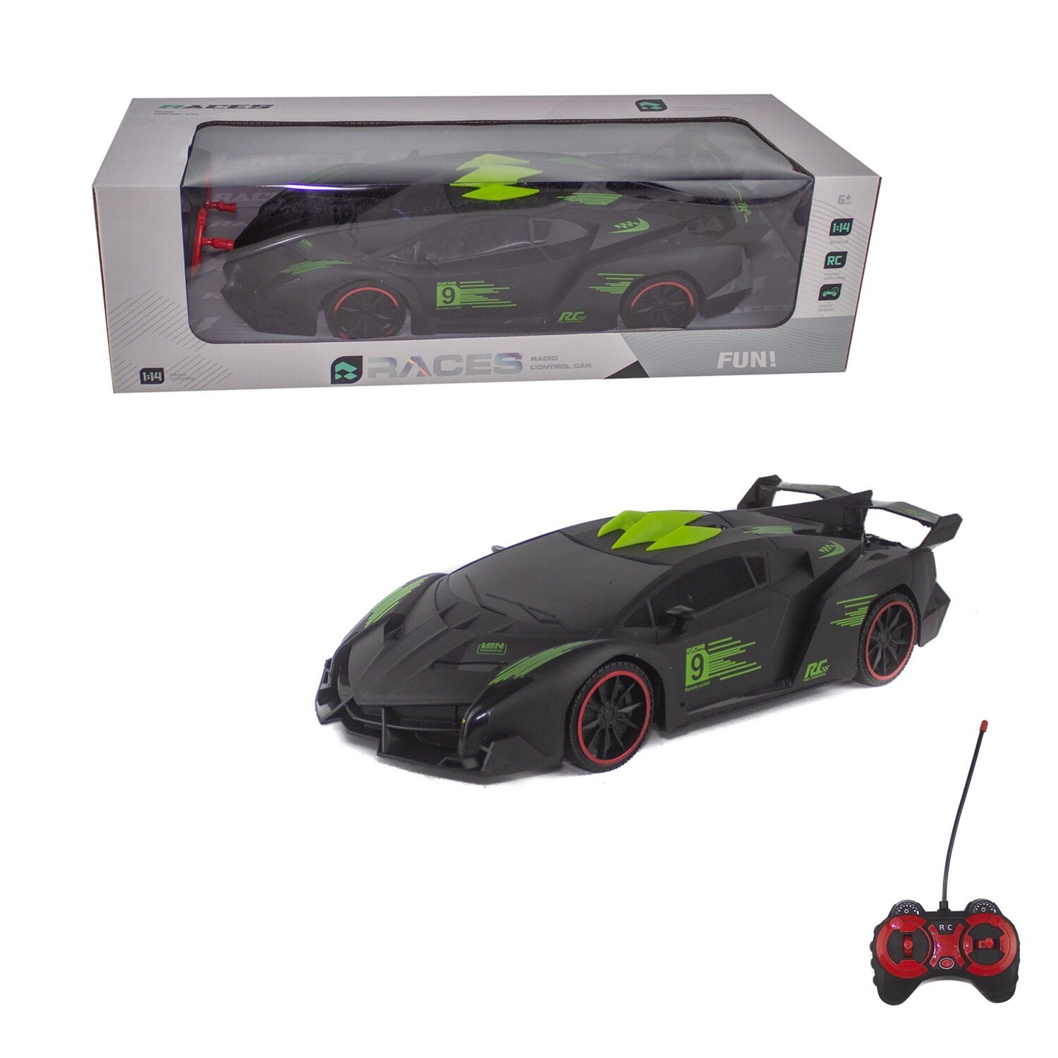 Uzaktan Kumandalı Full Fonksiyon Şarjlı Lamborghini