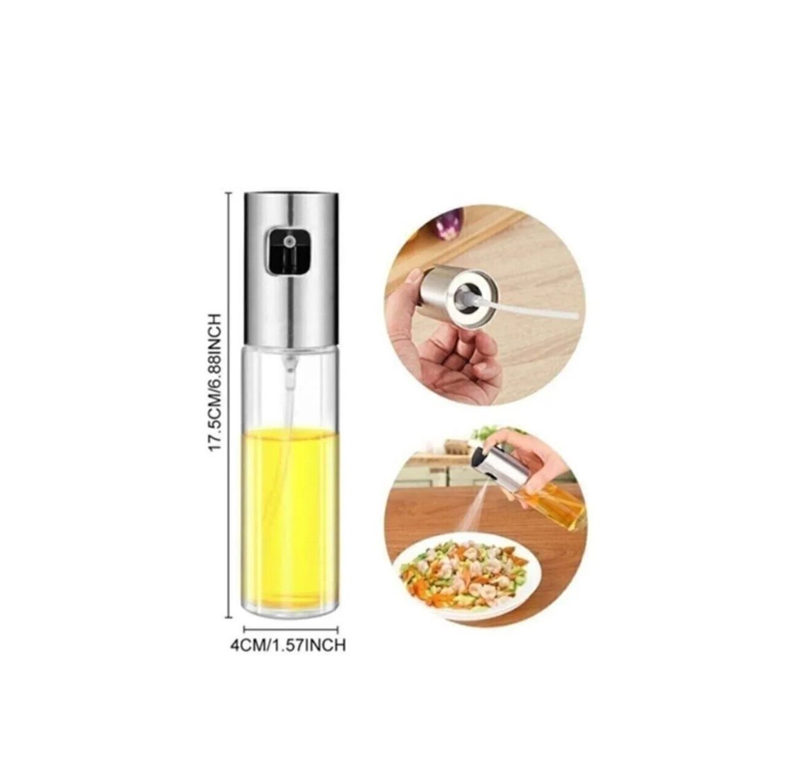 Sprey Cam Şişe Zeytinyağı, Sirke, Yağ Püskürtücü Yağdanlık 100 Ml