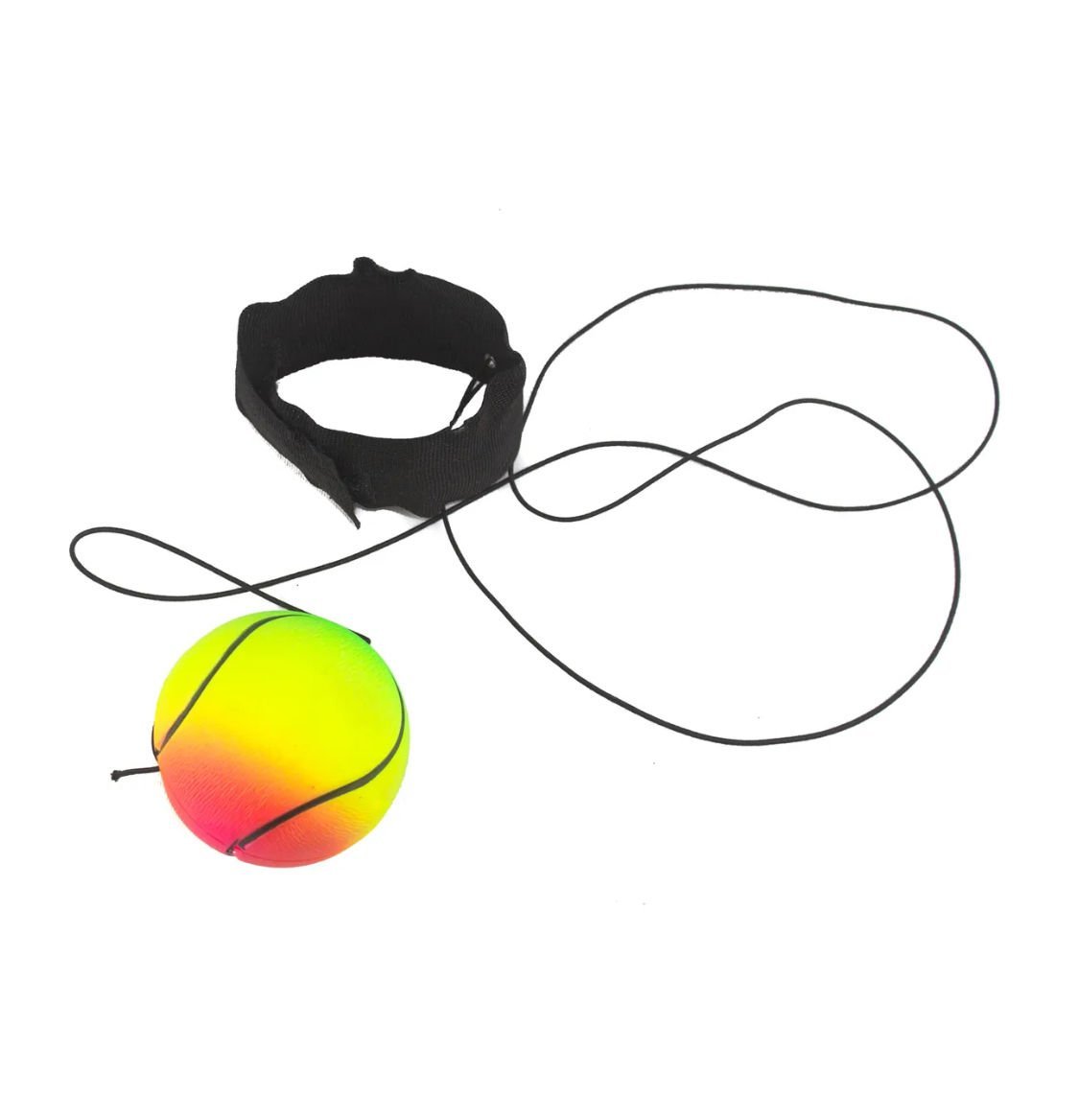 Toptan 12 adet Oyuncak Kaçan Top İpli Fırlat Yakala Top
