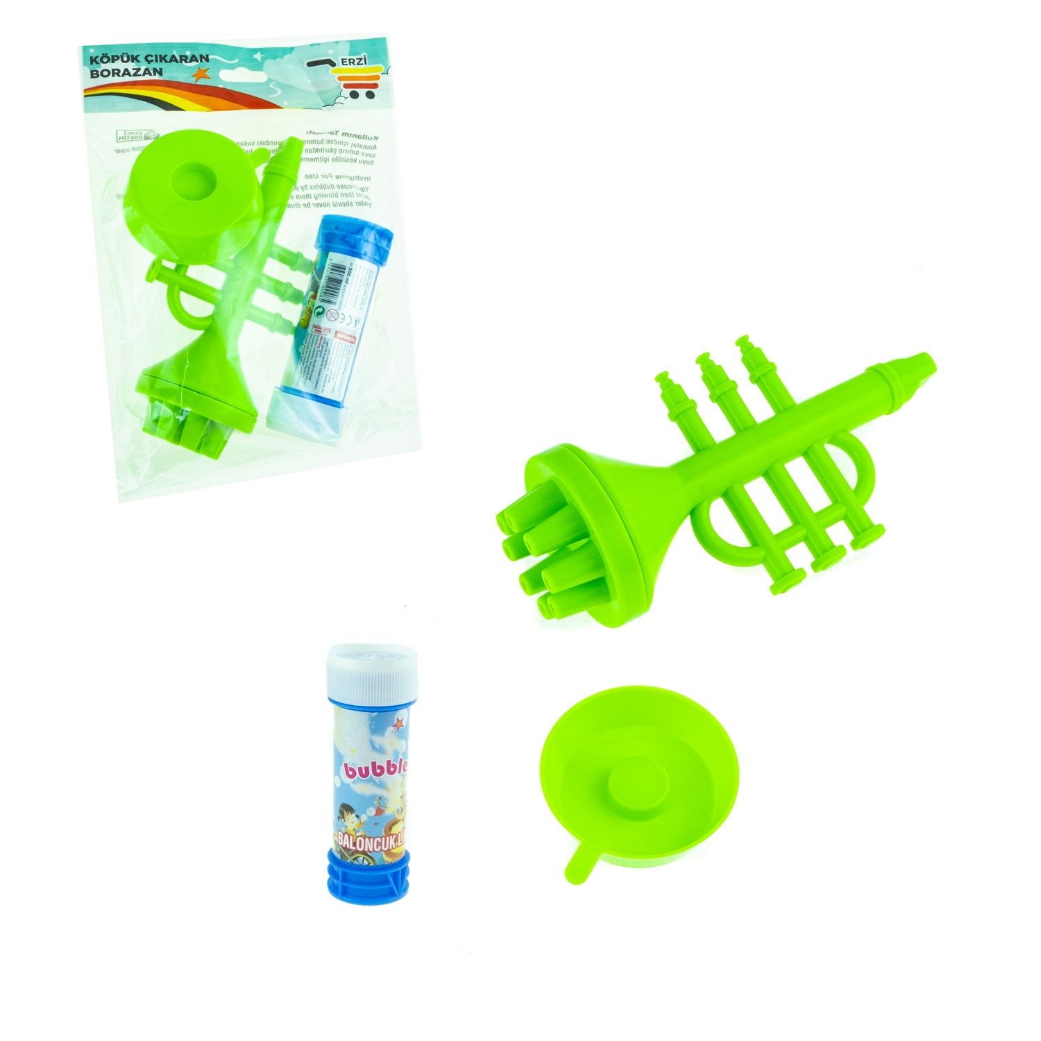 Toptan Oyuncak Köpük Atan Borazan Flüt Köpük Çıkaran Borazan
