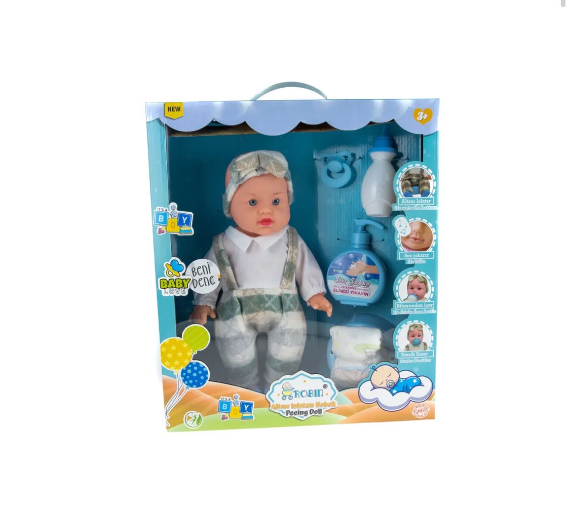 Robin Altını Islatan Sesli Bebek