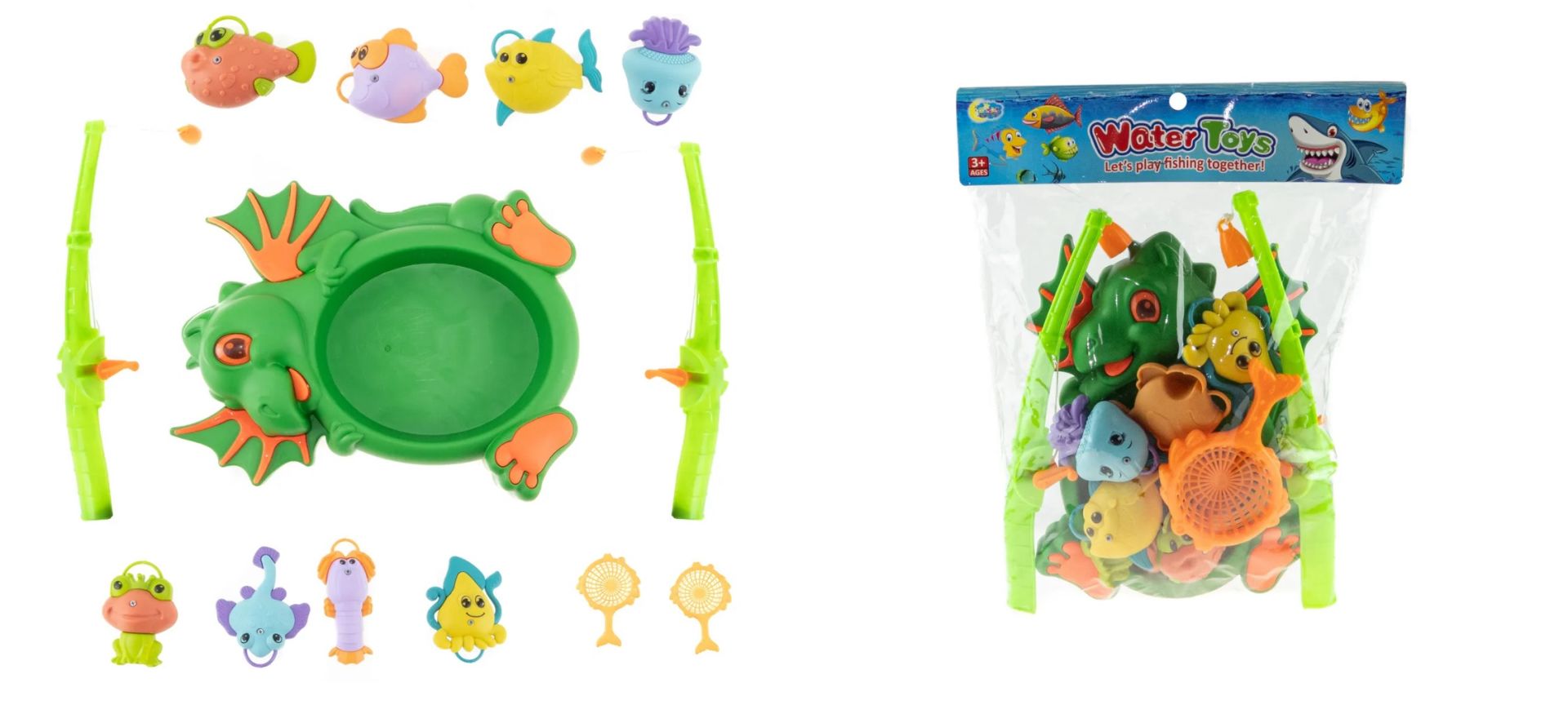 Toptan Oyuncak Dinozorlu Balık Olta Seti