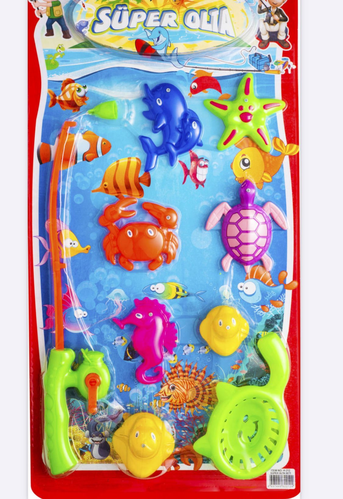Toptan Oyuncak Süper Balık Olta Seti