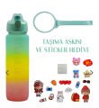 Su Matarası Tekli Su Şişesi Suluk 1100Ml Tritan Bpa Içermez Suluk