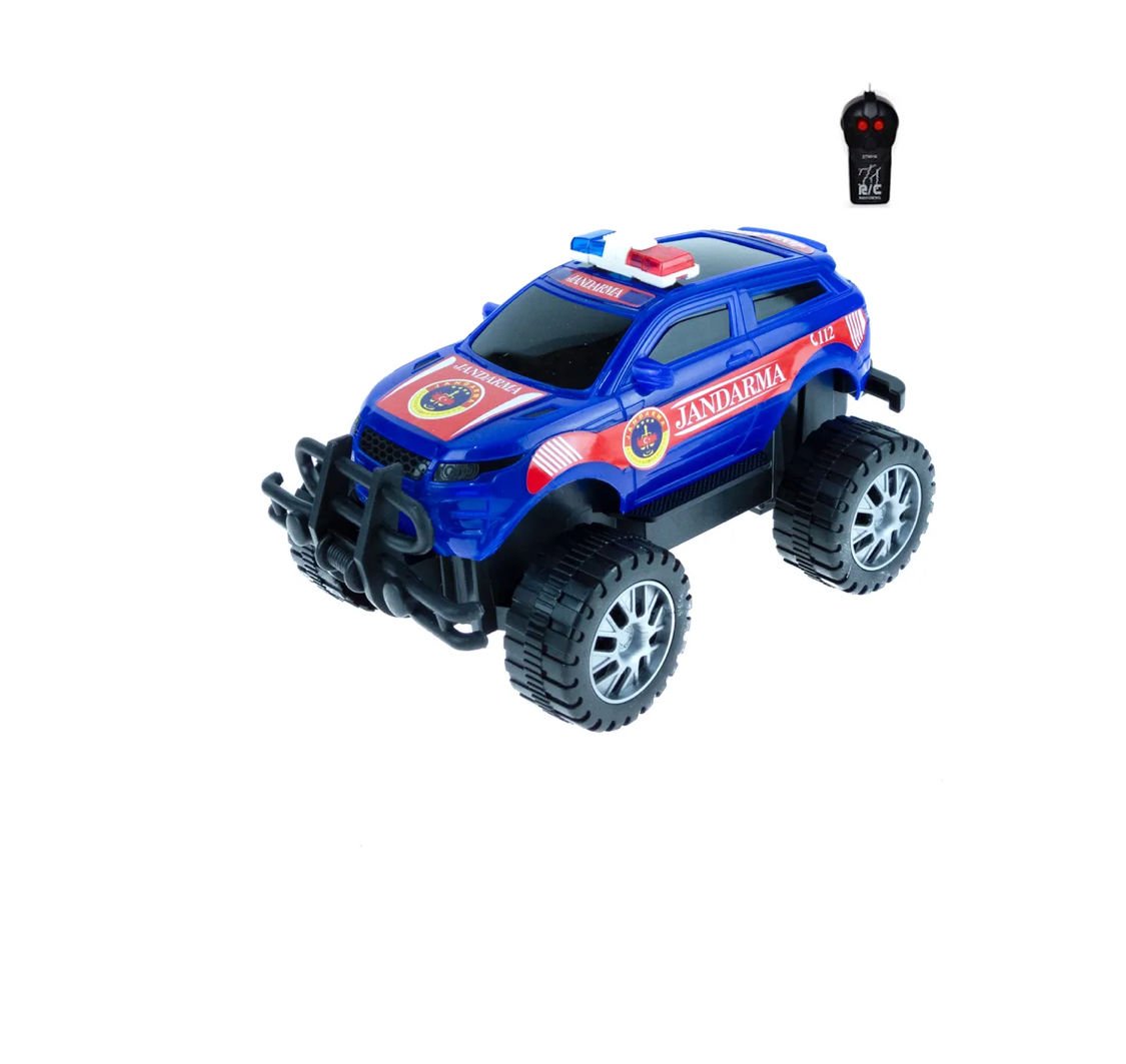 1:24 Ölçek Uzaktan Kumandalı Jandarma Arabası Suv Yarım Fonksiyon