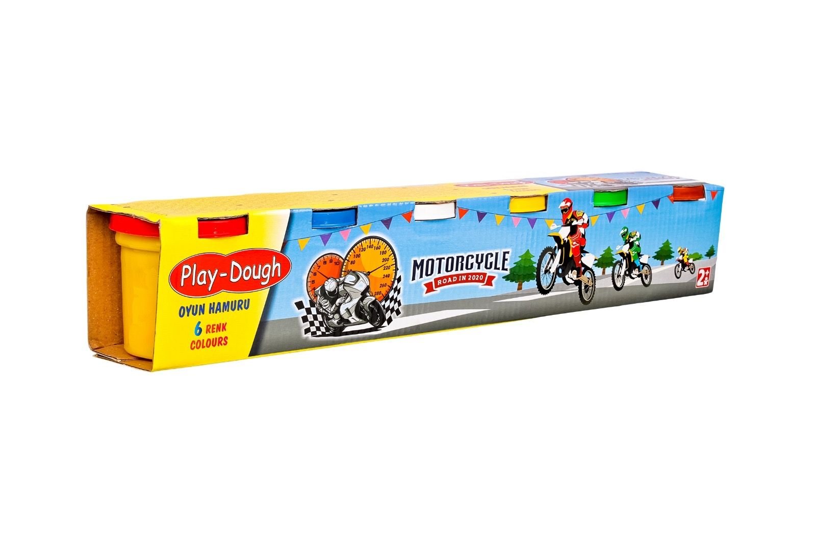 Play-Dough Oyun Hamuru 6 Renk Büyük Boy